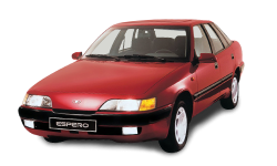 2D коврики EVA в салон на Daewoo Espero (1990-1999)