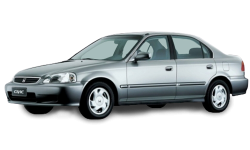 2D коврики EVA в салон  на Honda Civic VI седан (1995-2002)