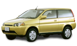 2D коврики EVA в салон и багажник  на Honda HR-V I 3D (1998-2006)