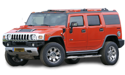 2D коврики EVA в салон на Hummer H2 (2002-2009)