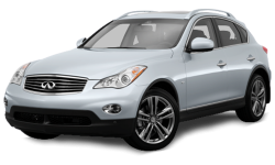 2D коврики EVA в салон  на Infiniti EX (2007-2013)