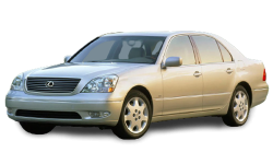 2D коврики EVA в салон на Lexus LS III (2000-2006)