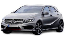 2D коврики EVA в салон и багажник на Mercedes-Benz A W176 (2012-2018)