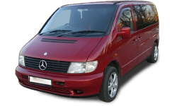 2D коврики EVA в салон на Mercedes-Benz Vito I W638 (1996-2003)