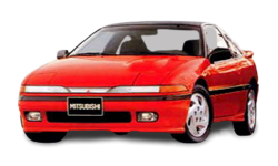 2D коврики EVA в салон  на Mitsubishi Eclipse G1 (1989-1994)