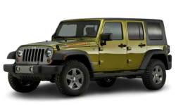 2D коврики EVA в салон на Jeep Wrangler III JK 5D (2007-2018)
