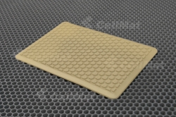 Подпятник полимерный «Соты» бежевый