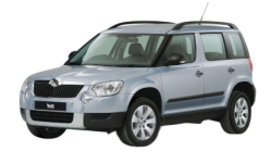 3D коврики EVA с бортами в салон  на Skoda Yeti (2009-2018)