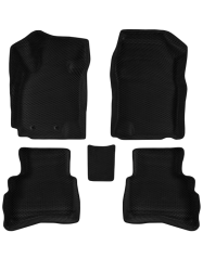 3D коврики EVA с бортами в салон  на JAC JS4 (2020-н.в)