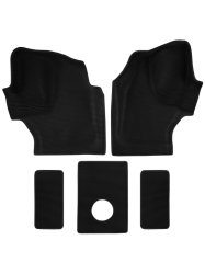 3D коврики EVA с бортами в салон  на ГАЗ Газон NEXT с рычагом КПП на полу