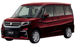 2D коврики EVA в салон и багажник на Suzuki Solio IV правый руль (2020-н.в.)