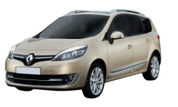 2D коврики EVA в салон  на Renault Grand Scenic III 5 мест (2009-2016)